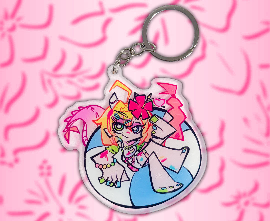 PSG-STYLE ABRAGATOR ACRYLIC KEYCHAIN!