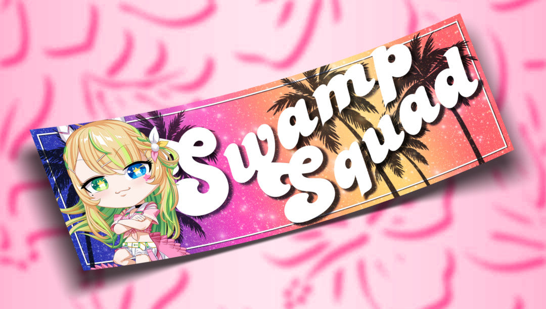 SWAMP SQUAD BOX STICKER!